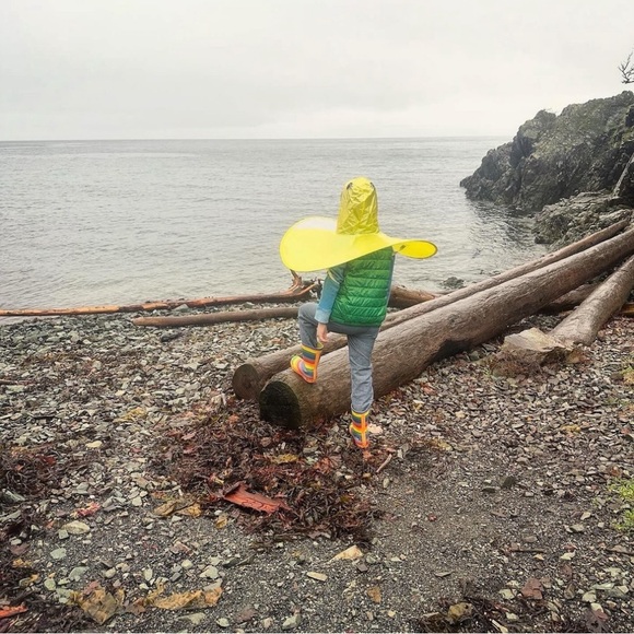 Rainy Ducky Umbrella Hat - Picture 2 of 4